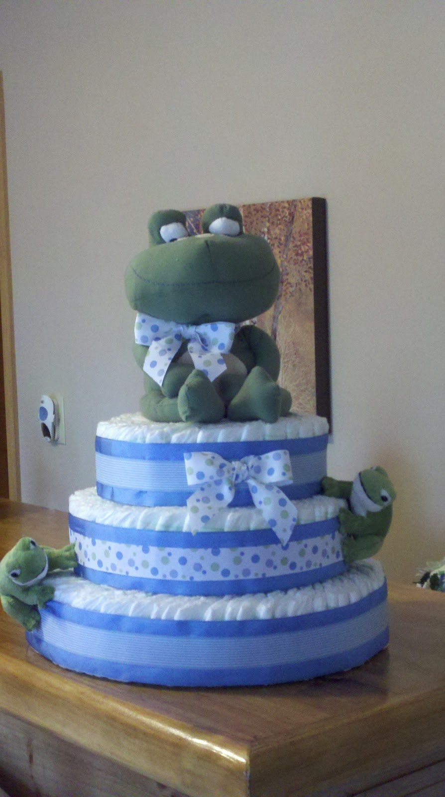 Scrapping and Cards Layouts Diaper Cake