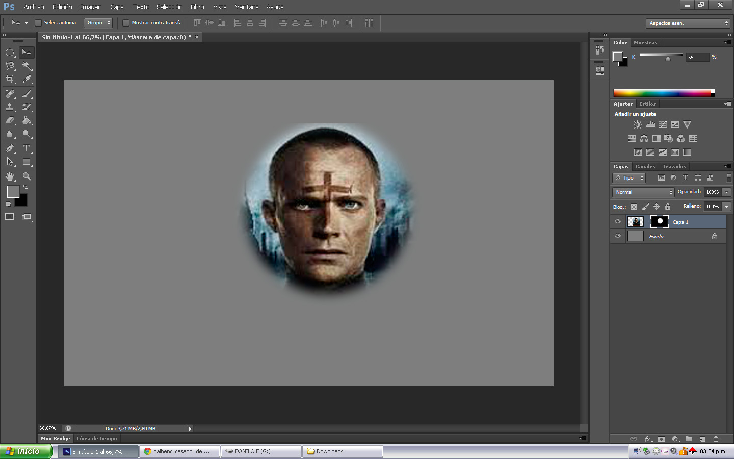 diseño grafico MASCARAS DE