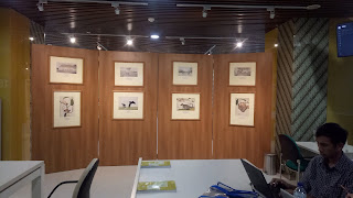 Ruang pameran lukisan di Perpusnas