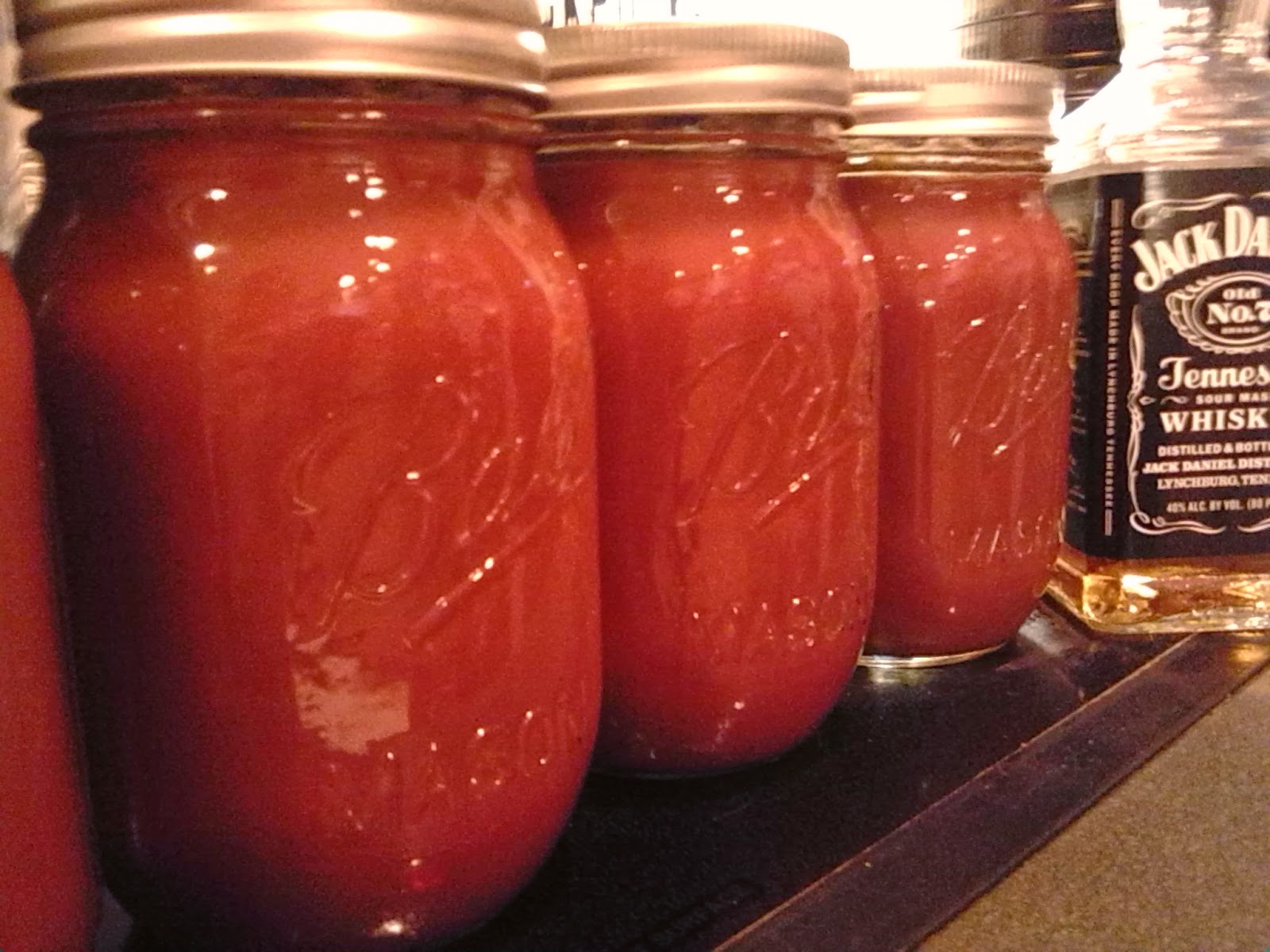 Southern Forager Jack Daniel's Chipotle Barbecue Sauce Canning Recipe