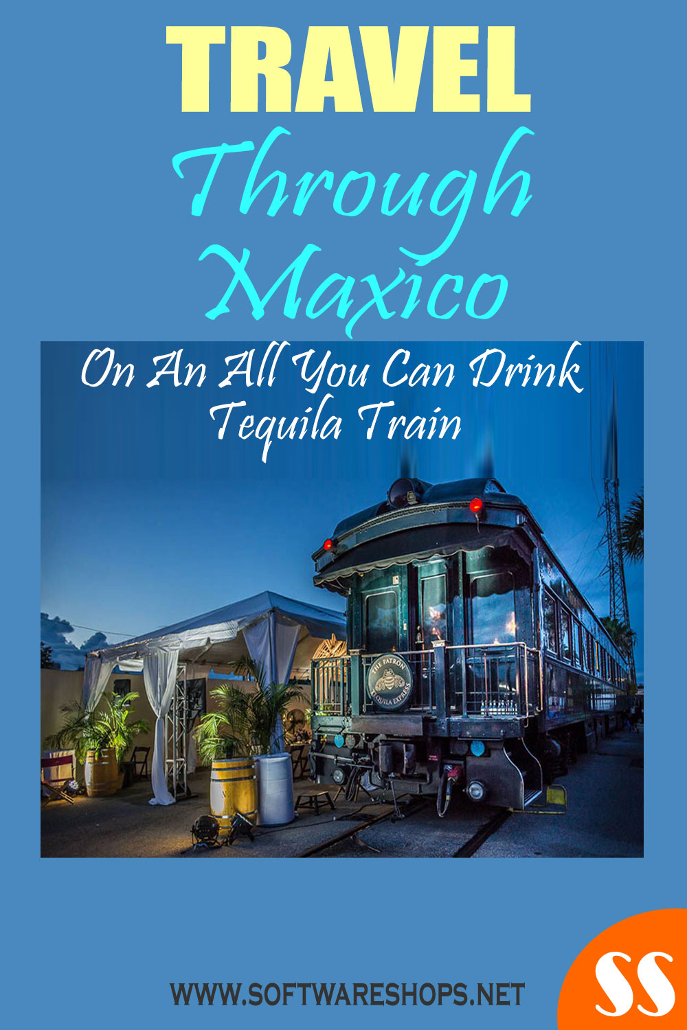 Travel through Mexico on an all-you-can-drink tequila train