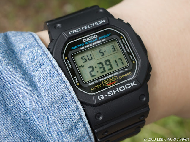 G-SHOCKのオリジン DW-5600を買いました