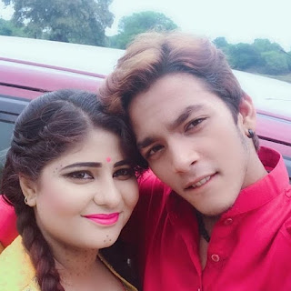 Rishabh Kashyap with Neha shree