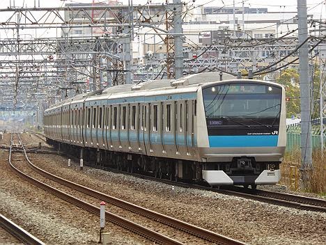 京浜東北線　各駅停車　品川行き　E233系(2015.4.12運行)
