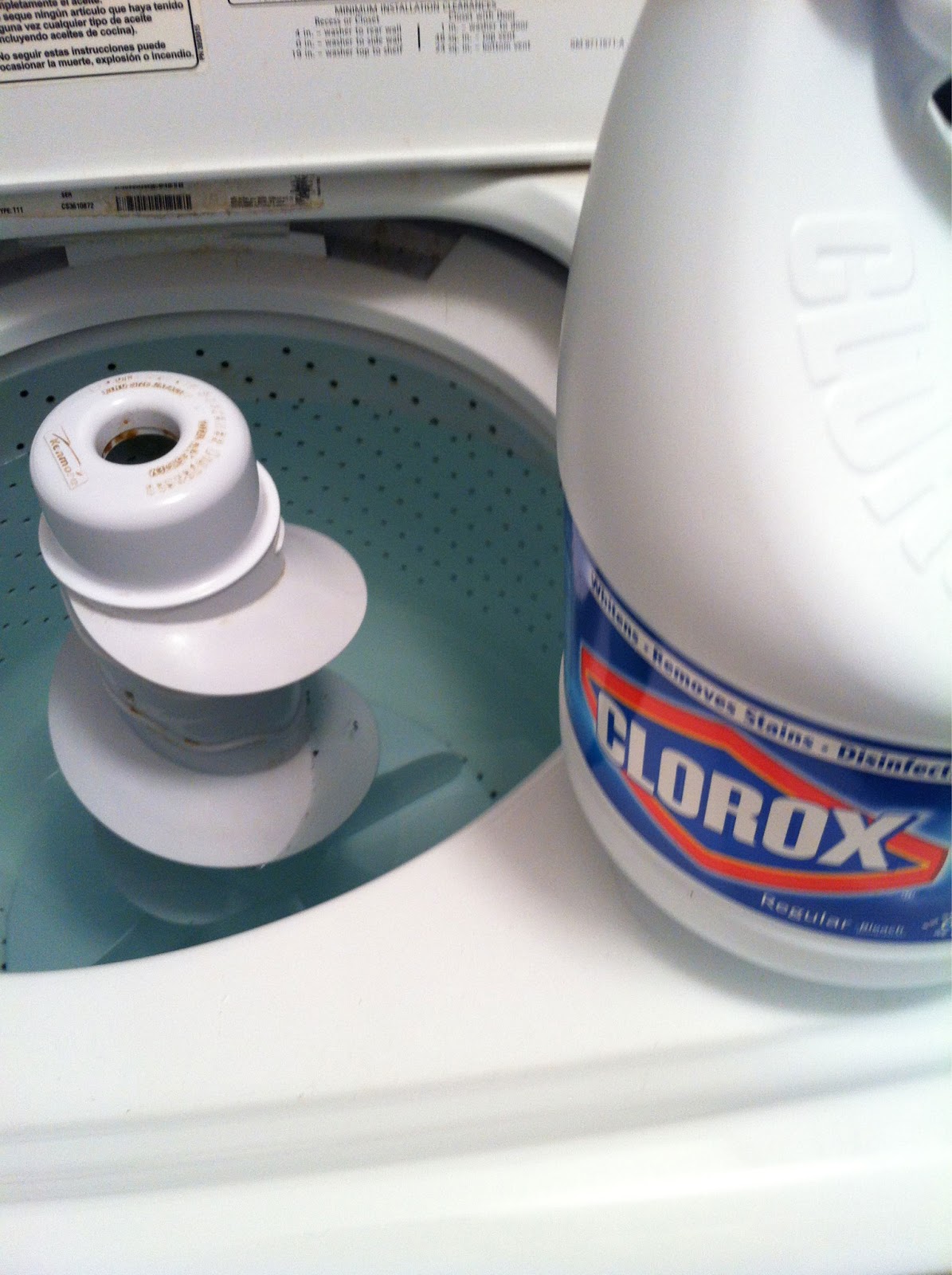 Hayley Daily Clean Your Washing Machine (Please, Shannah, Do It!)