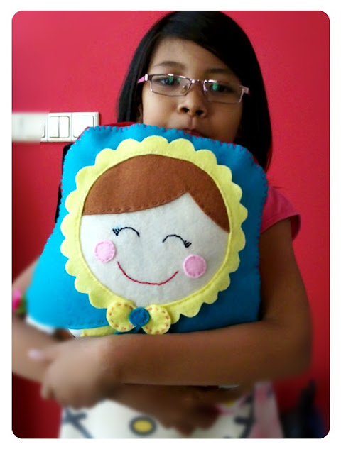 My Little Projects: Felt Matryoshka Pillow Doll