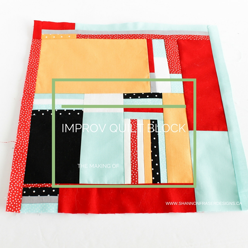 Shannon Fraser Designs: The Making of an Improv Charity Quilt Block