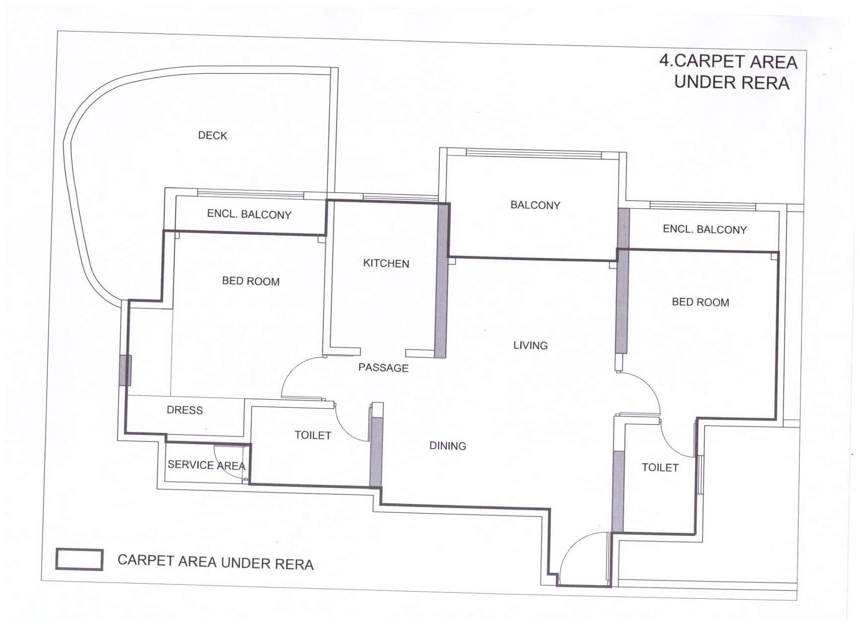 Carpet Area as per RERA
