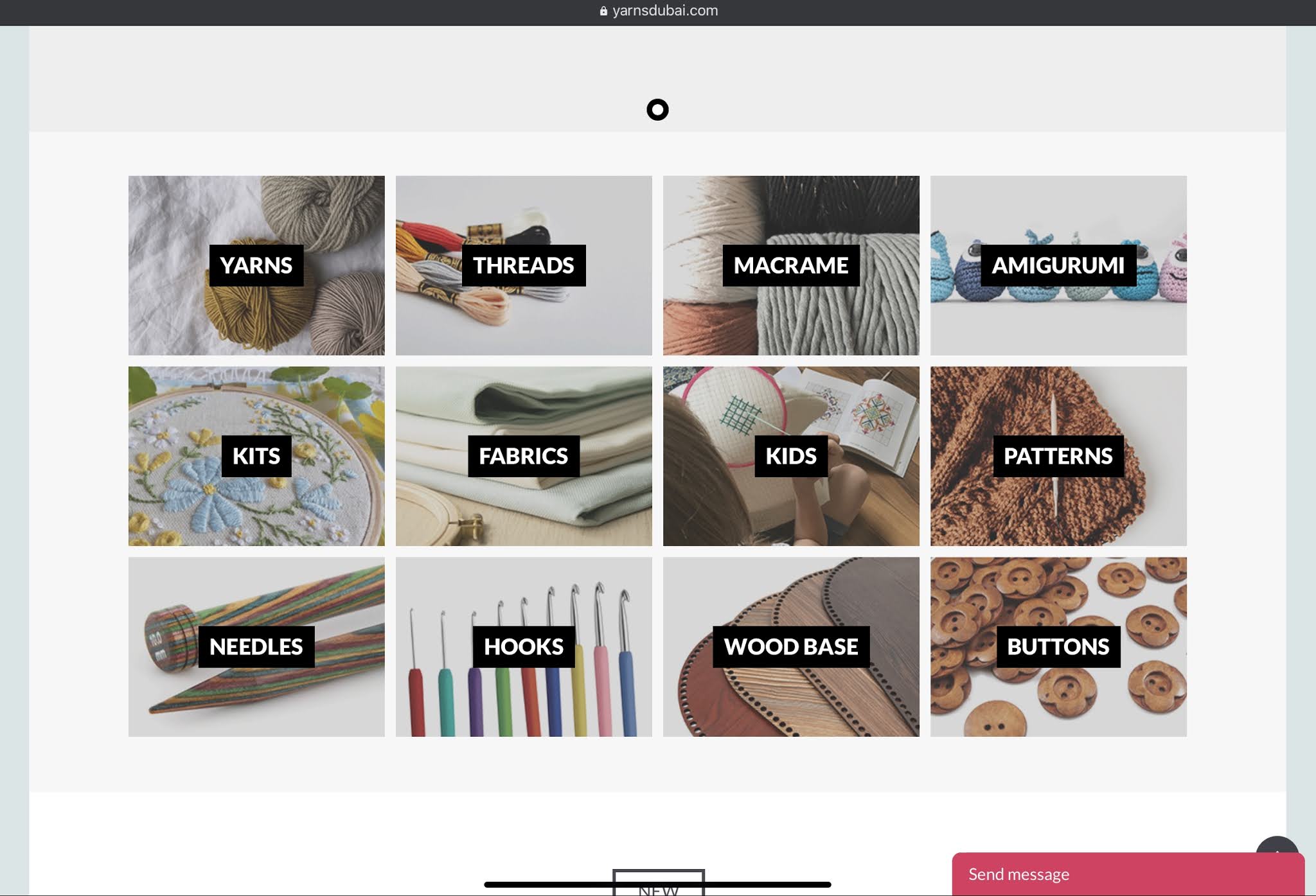 Where to buy knitting or crochet yarn and materials online in Dubai, UAE