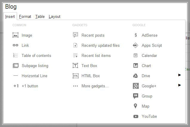 Go to "Insert" Go to "Insert"