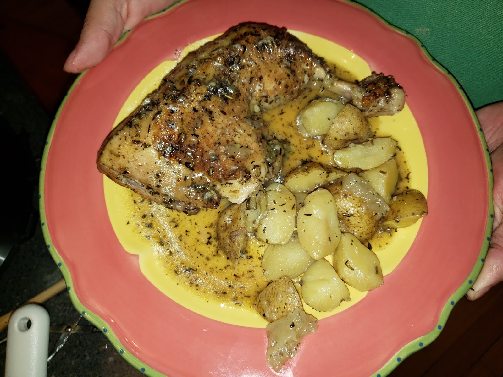 Cuisine de Michelle Pressure Cooker Chicken Leg Quarters