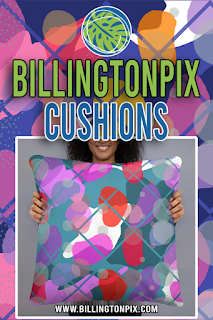 80s Memphis inspired patterned throw pillow