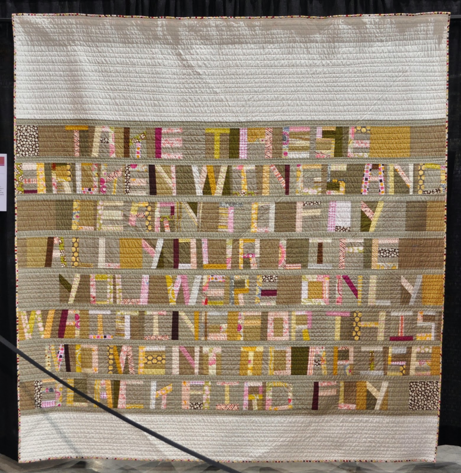 Wonkyworld Northwest Quilting Expo Vancouver Modern Steals the Show