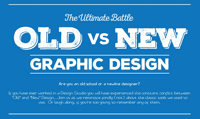 The Ultimate Battle Old vs New Graphic Design