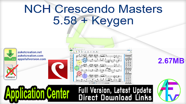download NCH Crescendo Masters 9.49