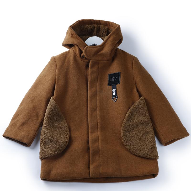 Áo Khoác Thu Đông Trẻ Em Dạ Tay Dài In Chữ - BELDINO 158187 5 6 100