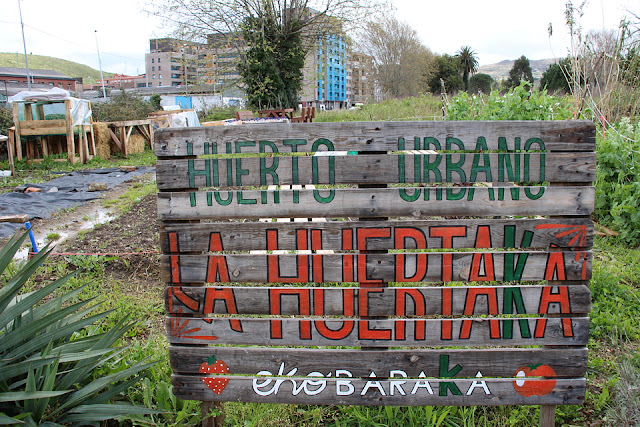 Letrero de La Huertaka