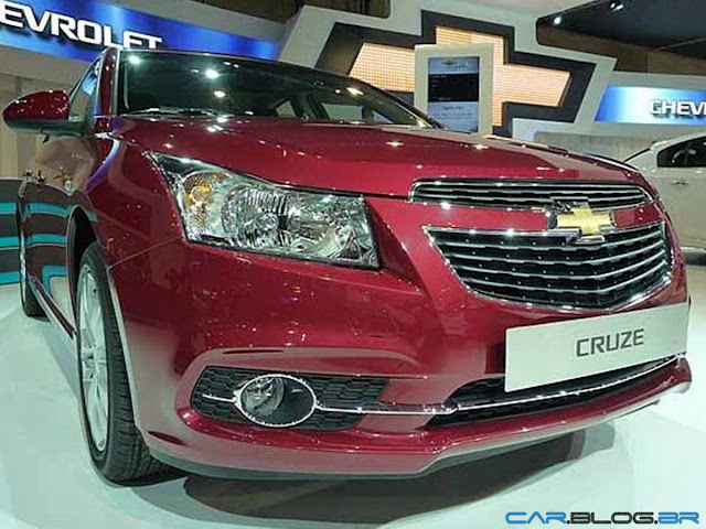 Novo Chevrolet Cruze 2013 - grade dianteira