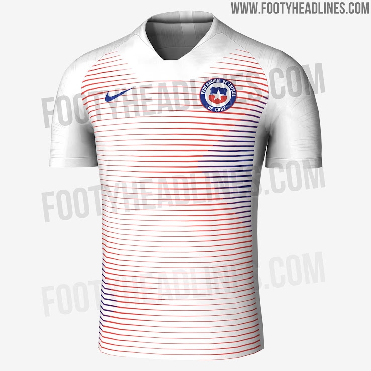 Unique Nike Chile 2018 Pre-Match Jersey - Footy Headlines