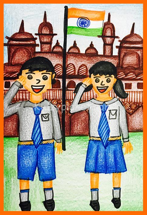 Featured image of post How To Draw Republic Day Celebration / This festival brings all the indian people together in one place and thinks of one topic.
