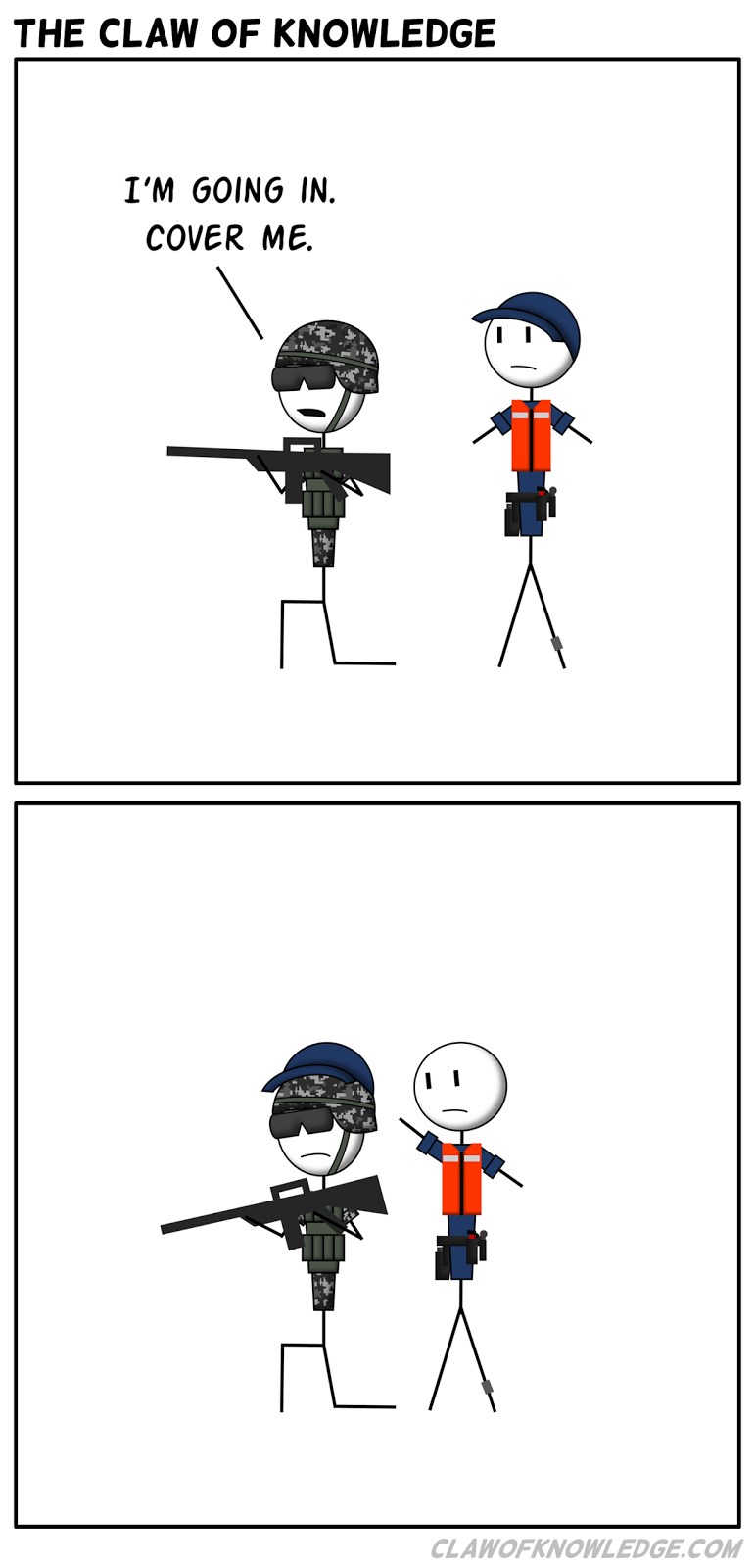 The Claw of Knowledge Cover Me