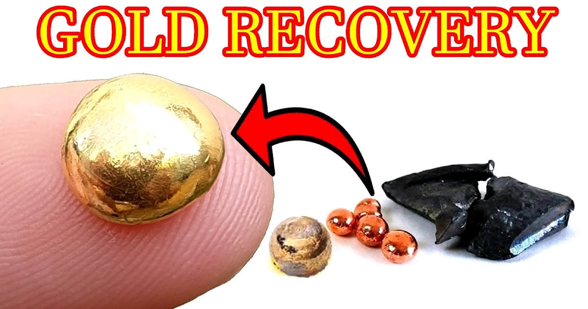 Gold extraction process How to make pure gold easy from gold alloy