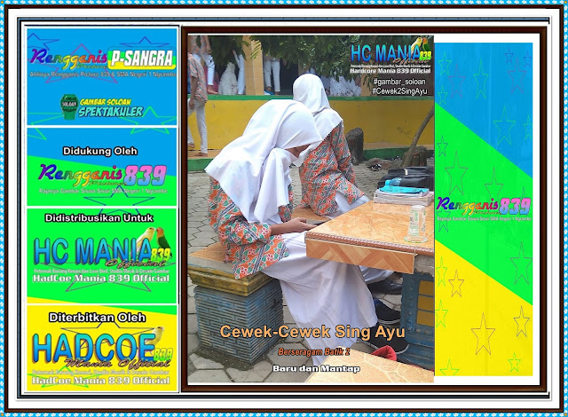 Gambar Soloan Spektakuler - Gambar Siswa-Siswi SMA Negeri 1 Ngrambe Cover Batik 2 - 8 RG
