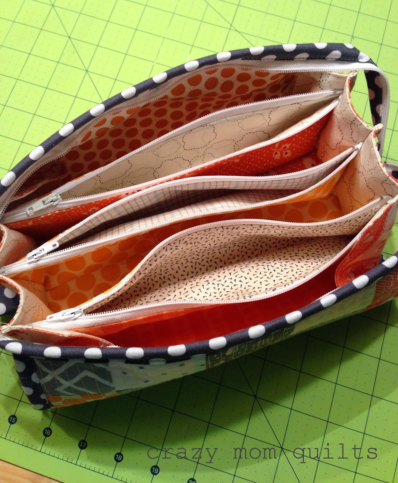 crazy mom quilts sew together bag