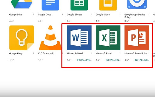 microsoft office apps