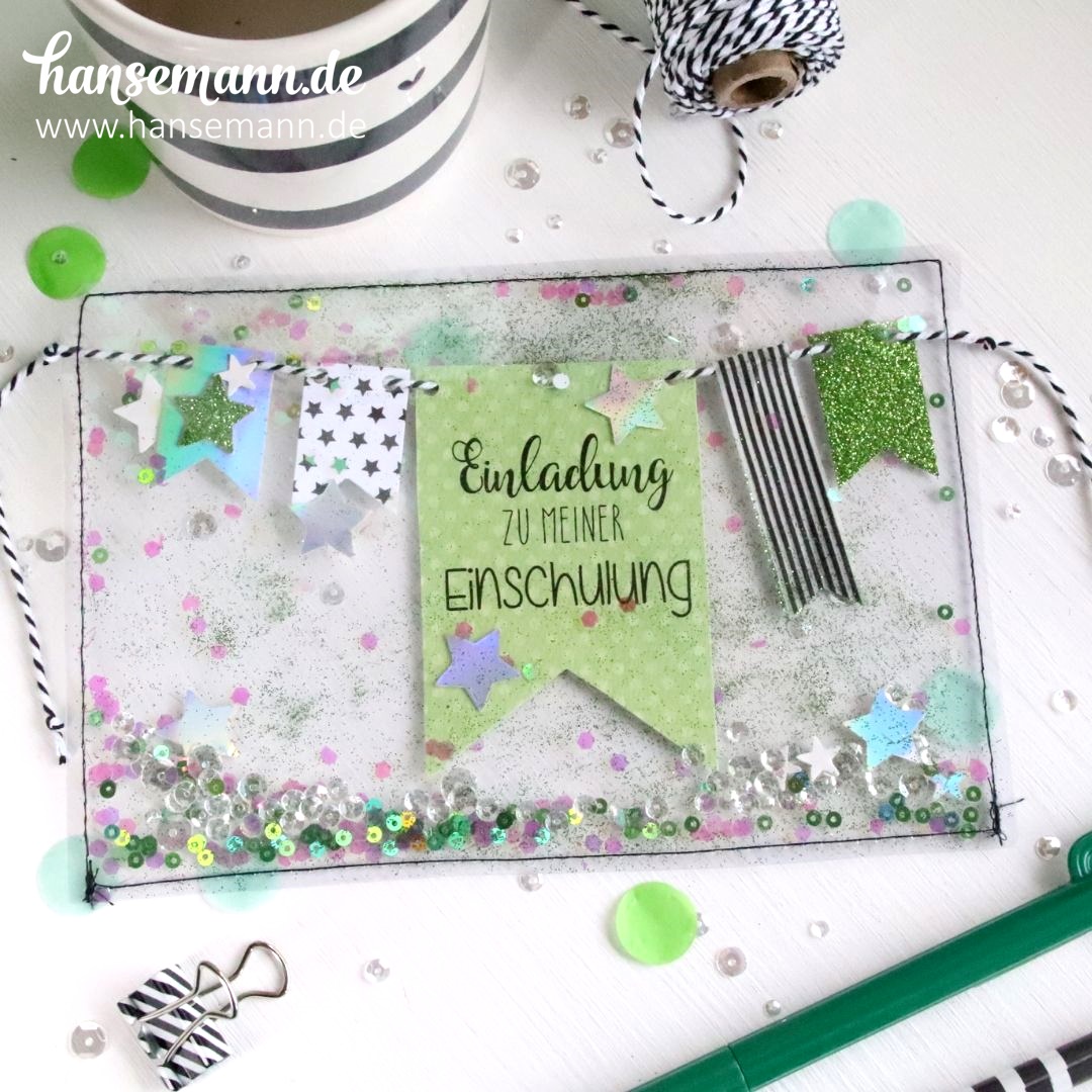 Einladungskarten zur Einschulung basteln | made-by-imme.de