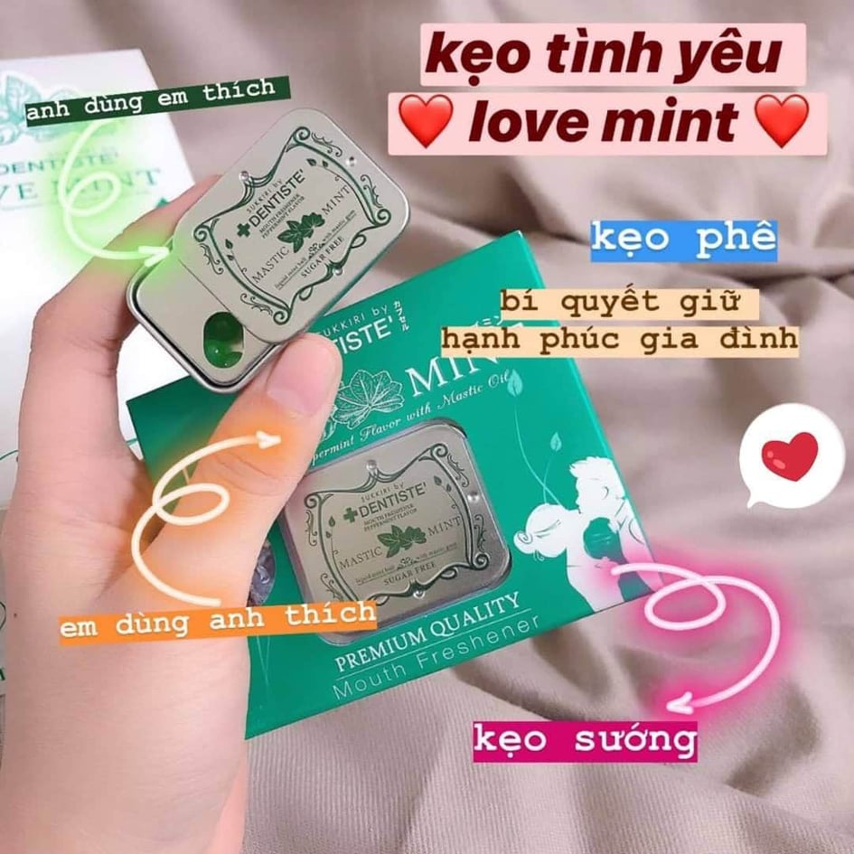 Kẹo Tình Yêu Love Mint - Kẹo Phòng The Thái Lan Chính Hãng