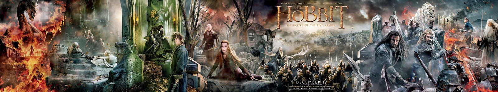 The Middle-Earth Blog: The Hobbit: The Battle of the Five Armies Scroll