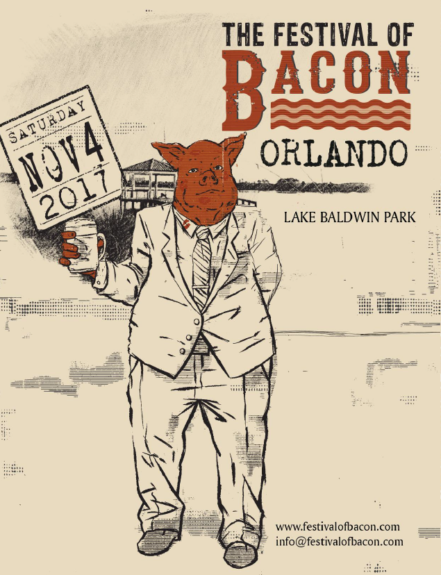 Eat Local Orlando Orlando Festival of Bacon 2017