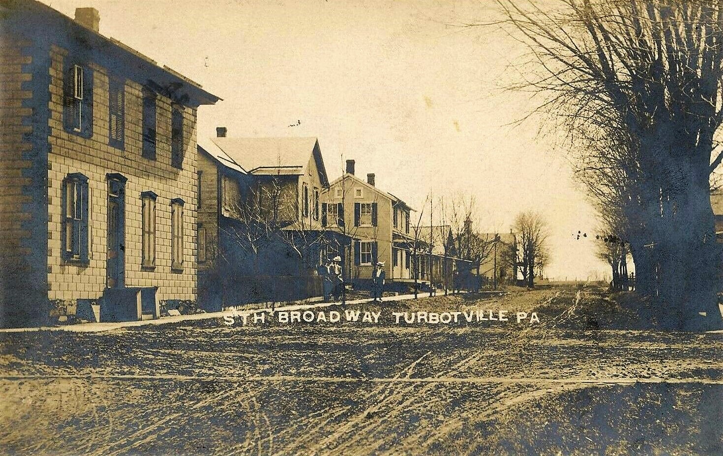 Valley Girl Views Turbotville PA in Old Postcards