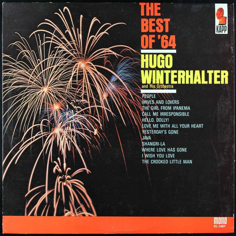 . Hugo Winterhalter 8 cds