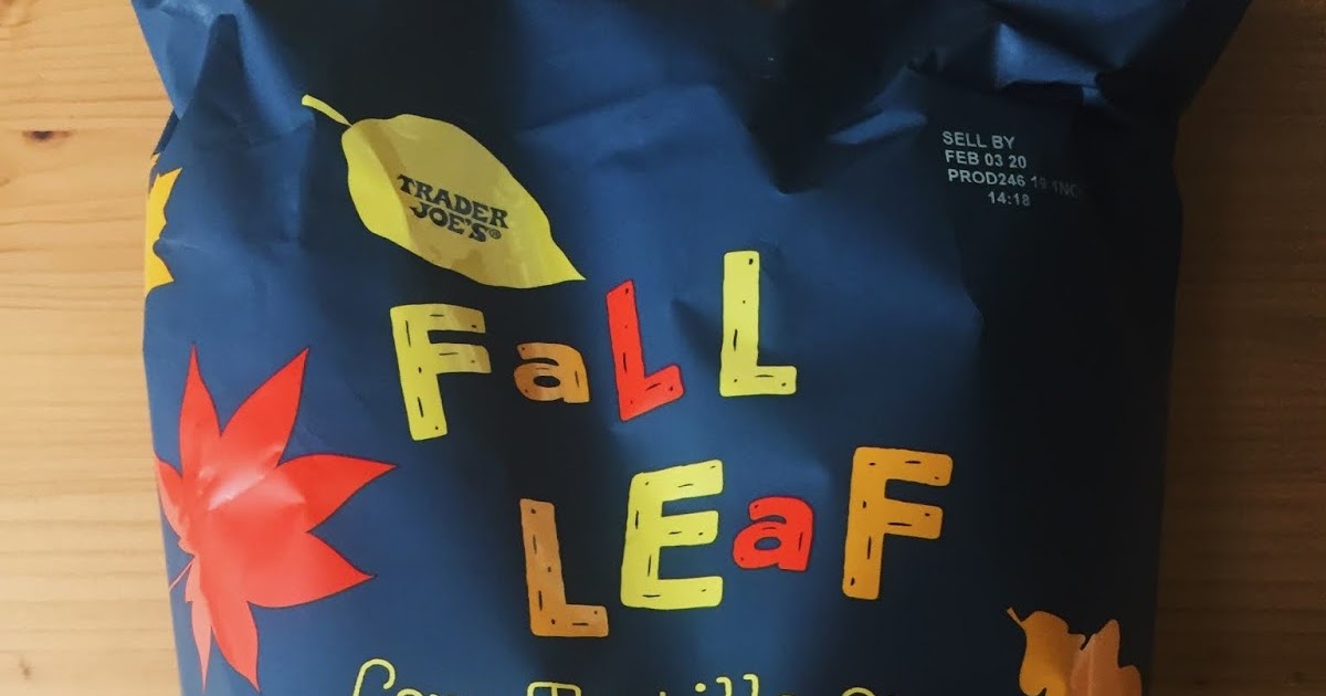 Trader Joe's Fall Leaf Corn Tortilla Chips