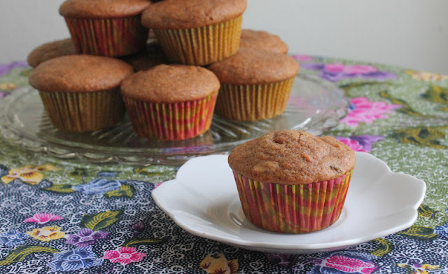 Food Lust People Love: Sweet Potato Sprouted Spelt Muffins #MuffinMonday