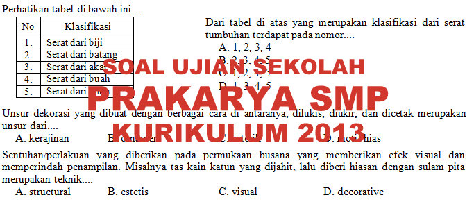 Soal Ujian Dinas 2020 Dan Kunci Jawaban