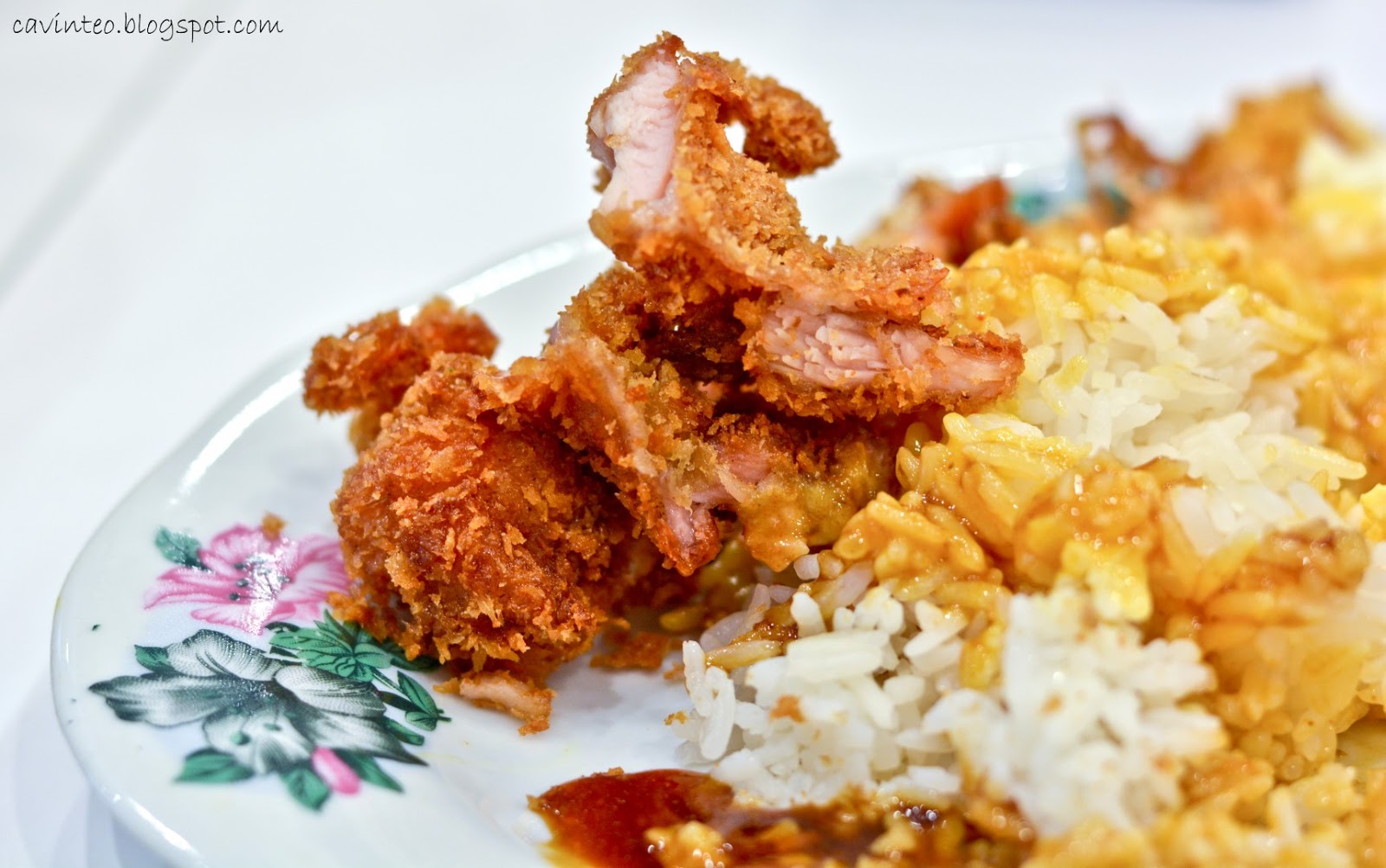 Entree Kibbles Encik Tan Hainanese Curry Rice Chicken Cutlet Set