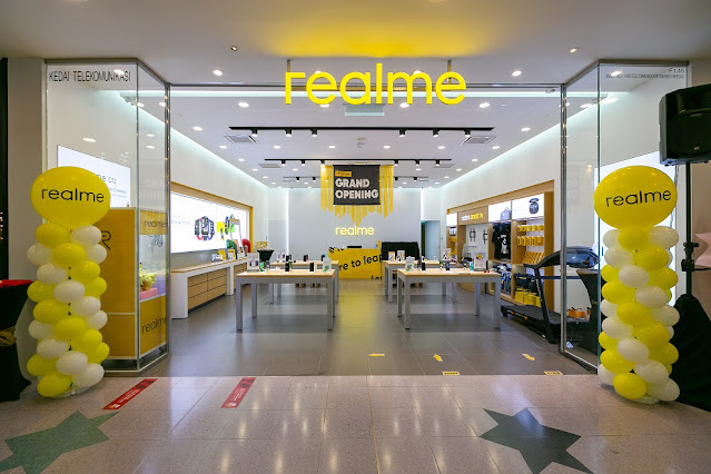 realme Malaysia, Rawlins Tech, Rawlins GLAM, Rawlins Lifestyle, Experience Store, Sunway Pyramid