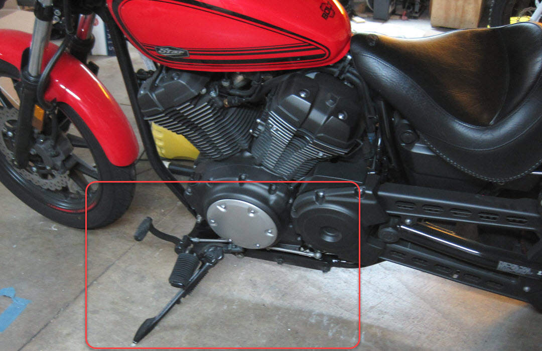 yamaha bolt engine guard