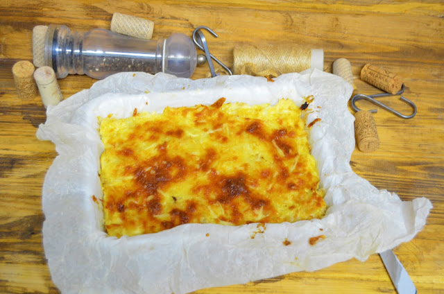 Pastel De Calabacín Y Atún Al Horno
