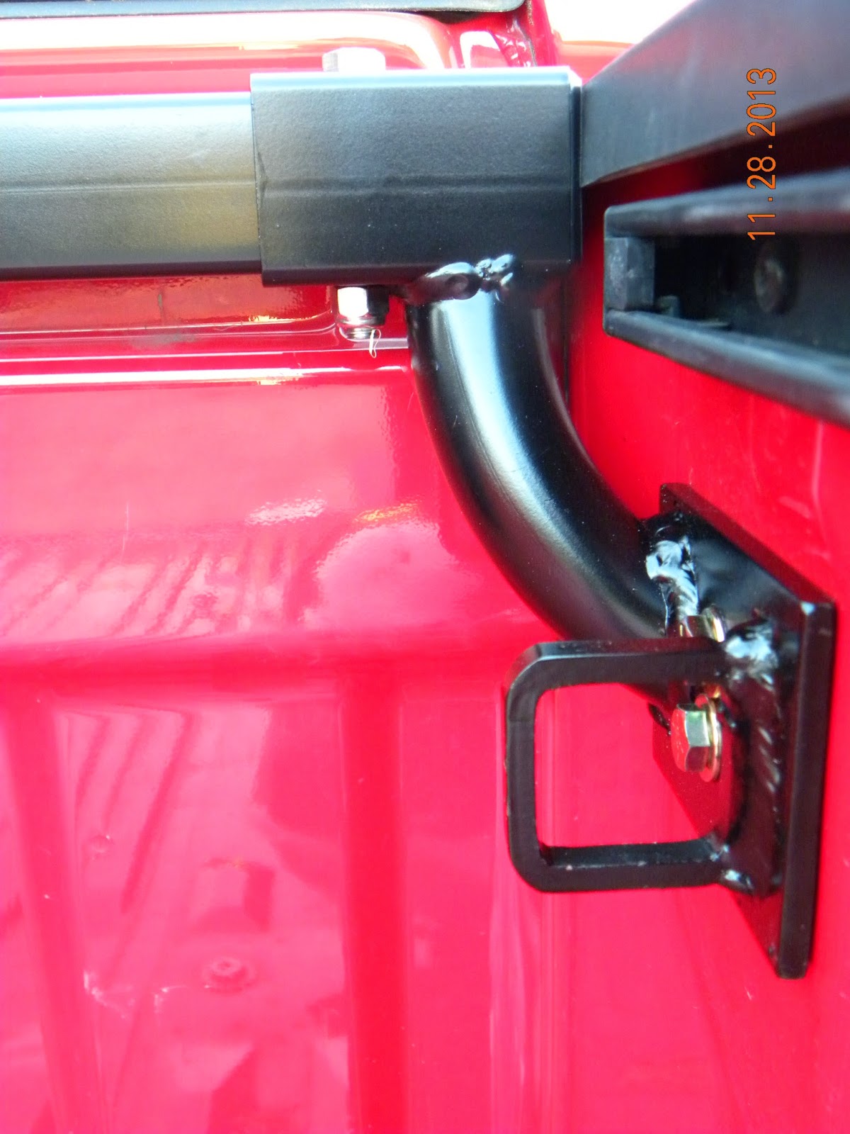 Custom Fabrication Projects by W.R. "Nice Rack!" Motorcycle Tie Down