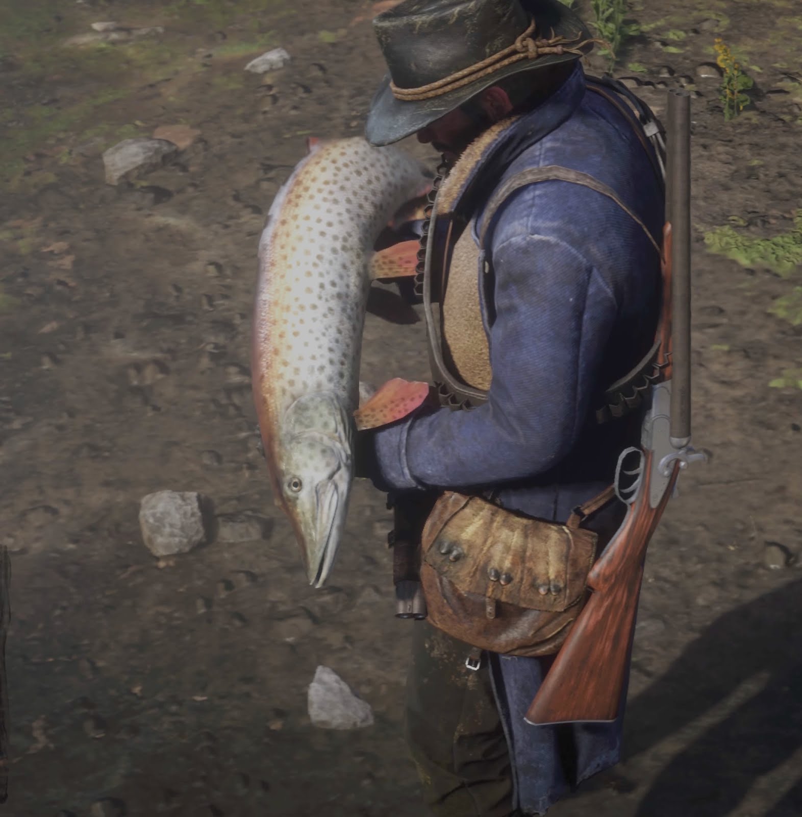 2xVR Enjoying Fishing in RDR2