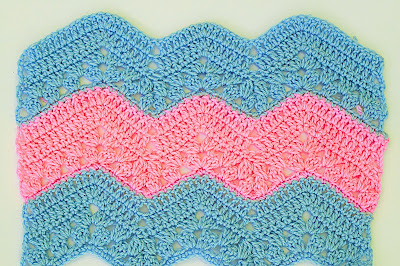 1 - Crochet Imagen Puntada zig zag a crochet continuacion por Majovel Crochet