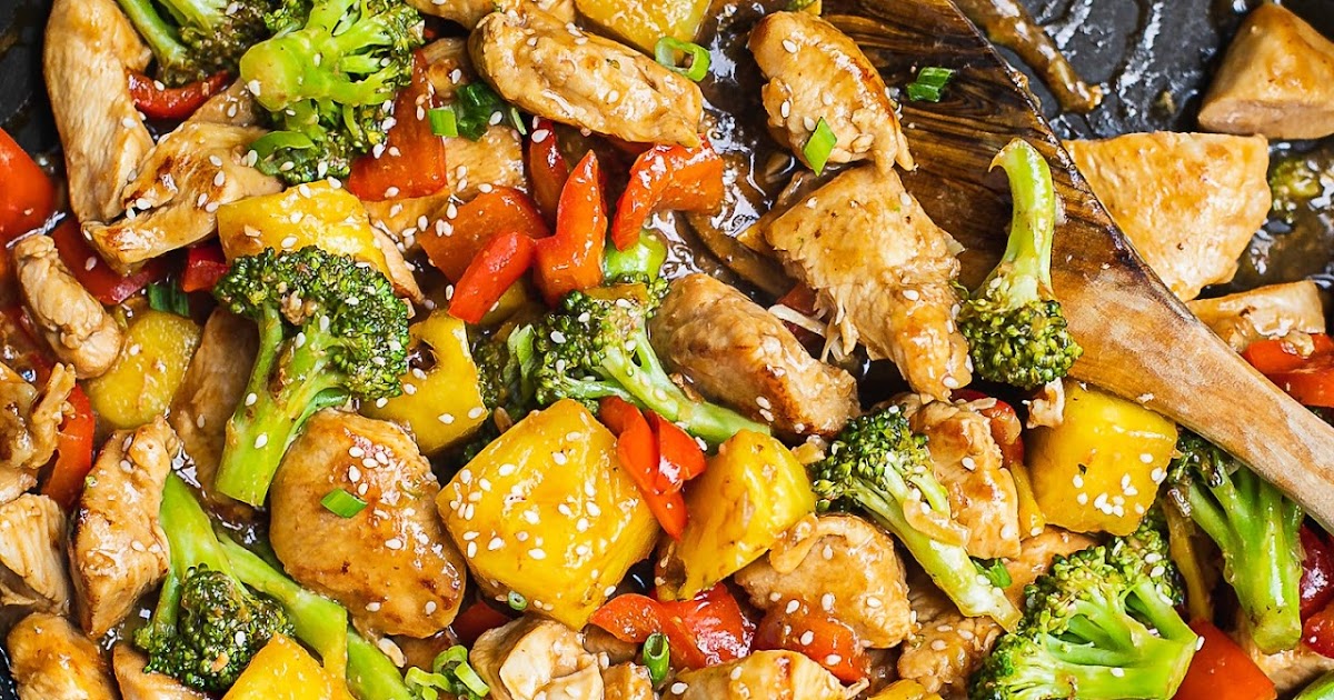 Chicken teriyaki with pineapple recipe