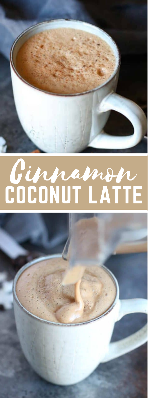 Cinnamon Coconut Latte #drinks #dairyfree