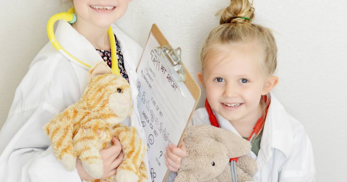 Vet Pretend Play Printable - My Someday in May