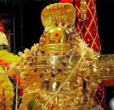 golden shivalinga pooja