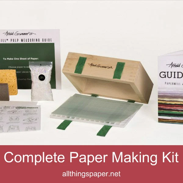 Easy Paper Making via Arnold Grummer's Kits